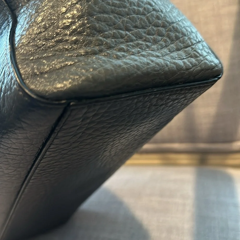 Coach satchel  graphite black berry pebbled leather 19926 Legacy Candace - Picture 12 of 14